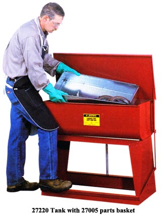 ถังสำหรับทำความสะอาดแบบตั้งพื้น (Floor Standing Rinse Tank)